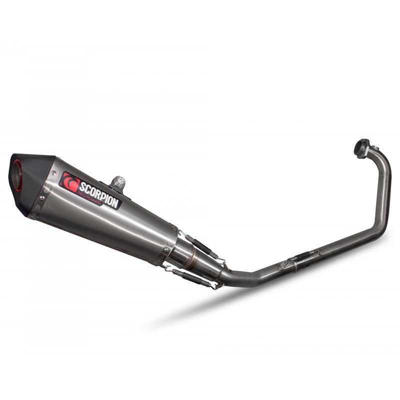 GSX-R 125 / GSX-R 150 Serket Taper Full System Brushed Stainless Steel 17-20 (RSI121SEO)