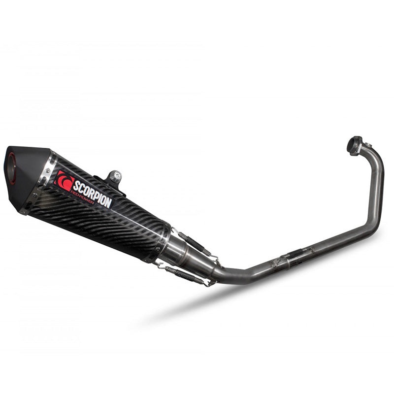 GSX-R 125 / GSX-R 150 Serket Taper Full System Carbon Fibre Sleeve 2017-2020 (RSI121CEO)