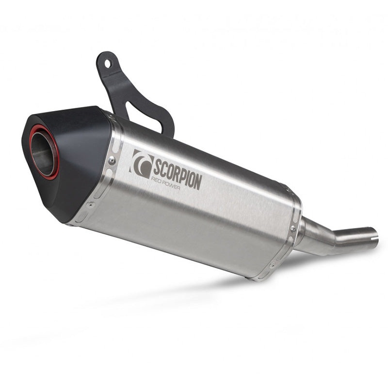GTS 300 (Euro 5) Serket Parallel Slip-on Brushed Stainless Steel 2020-2023 (RVE220SEO)