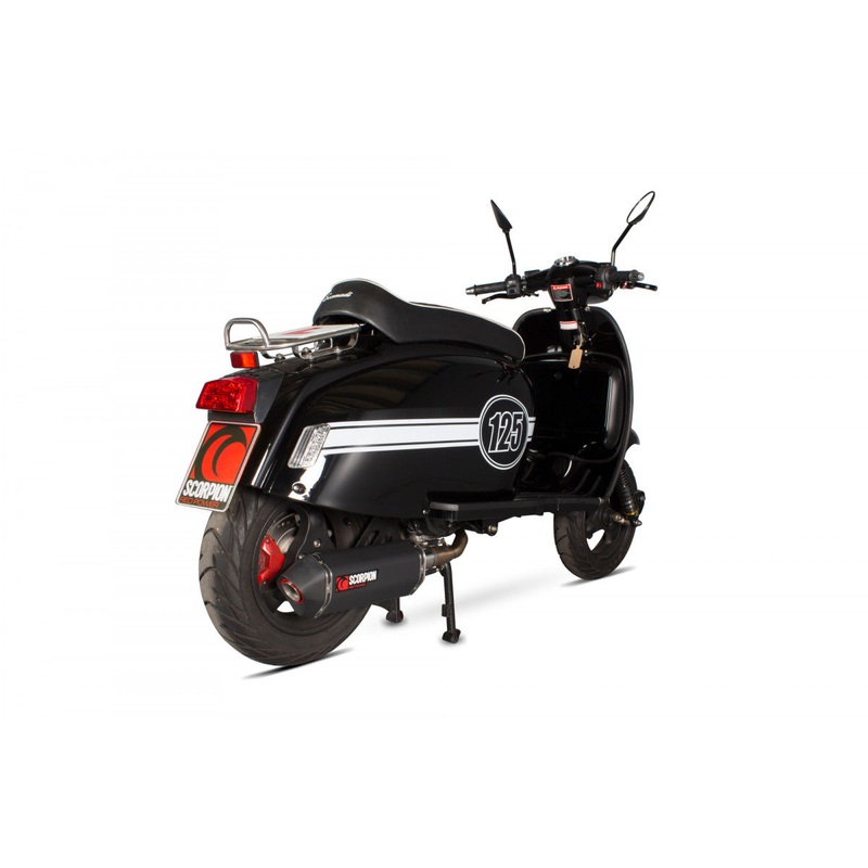 Scomadi TL125 15-17 Serket Full System Blk Ceramic (RSM50BCER)
