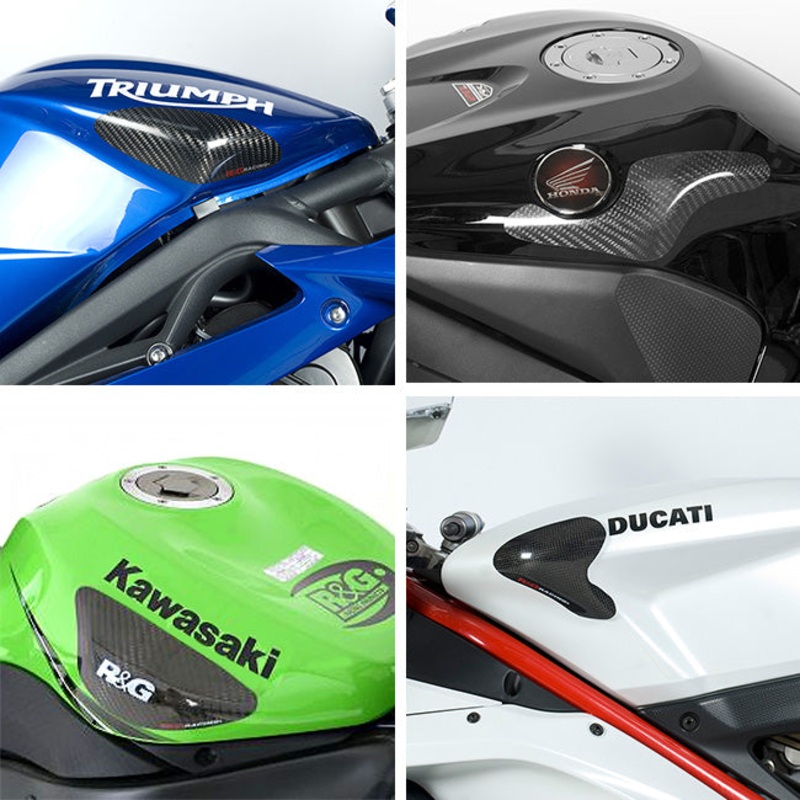 Tank Sliders Ducati Panigale V4- V4S Gloss Finish R&G (TS0047CG)
