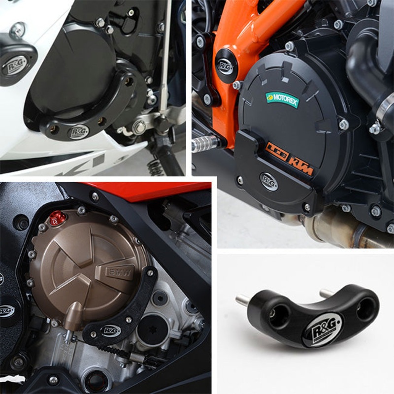 Carbon Engine Case Slider Panigale V2 20- (LHS) R&G (ECS0067CG)