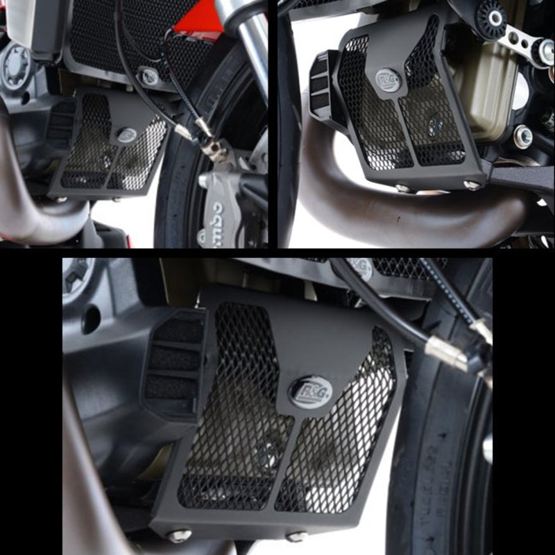 Front Cylinder Head Guard Ducati Multistrada R&G (CHG0003BK)