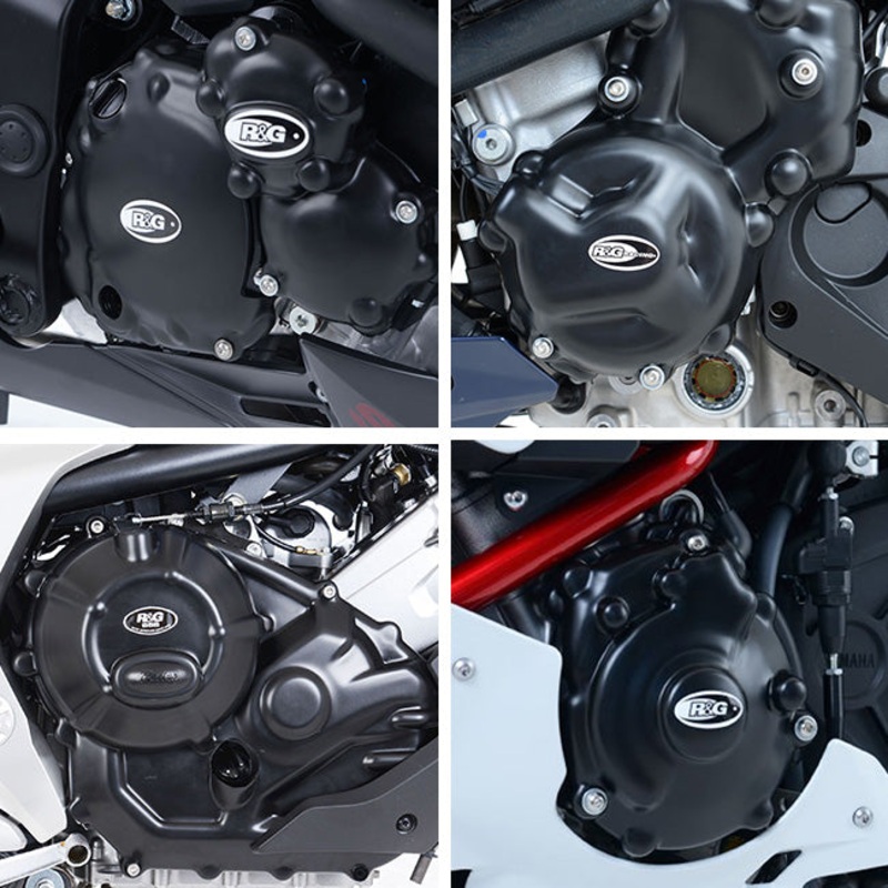BMW S1000XR/RR/R 17 Eng Cover X3 not water pump Race R&G (KEC0097R)