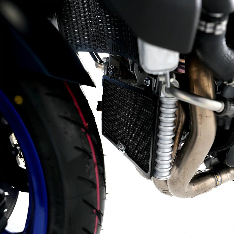 PRO Oil Cooler Guard for Yamaha MT-10 23- MT-10 SP 23- Black R&G (OCG0056PROBK)