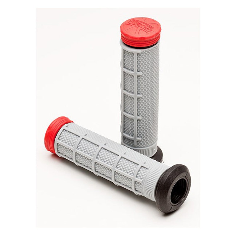 ATV Tri Density Grips 1/2 Waffle Red Protaper (PT024866)