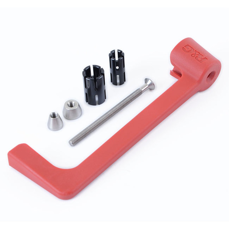 Moulded Lever Guard Red Triumph Speed Twin 21- R&G (MLG0044RE)