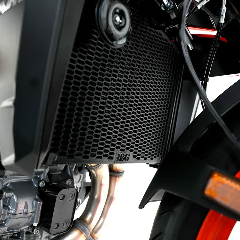 PRO Radiator Guard for KTM 990 Duke 24- Black R&G (RAD0350PROBK)