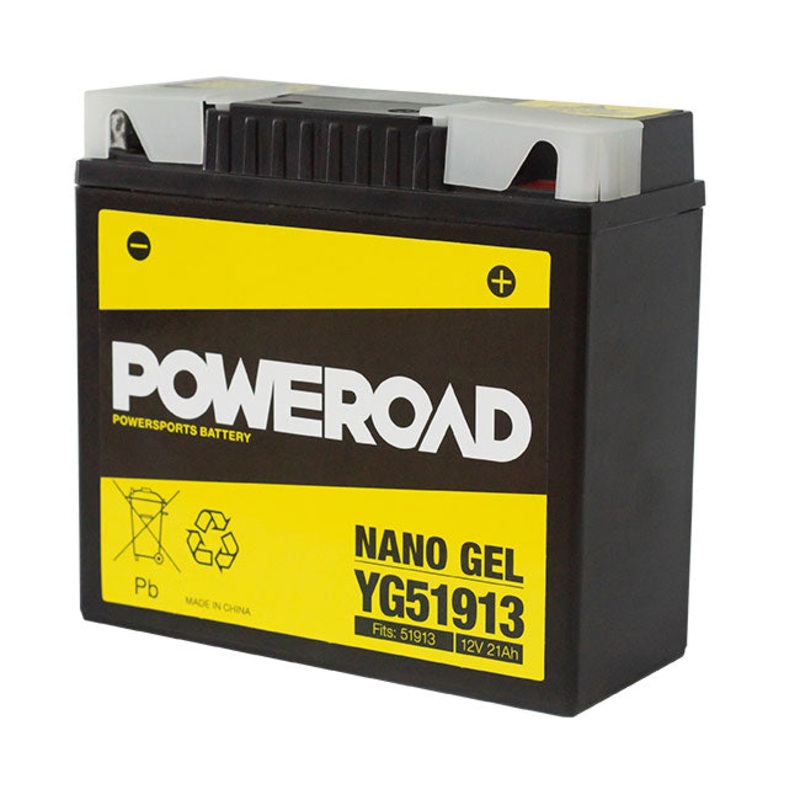 YG51913 Non-DG Nano Gel Battery Poweroad ^ (CYG51913)