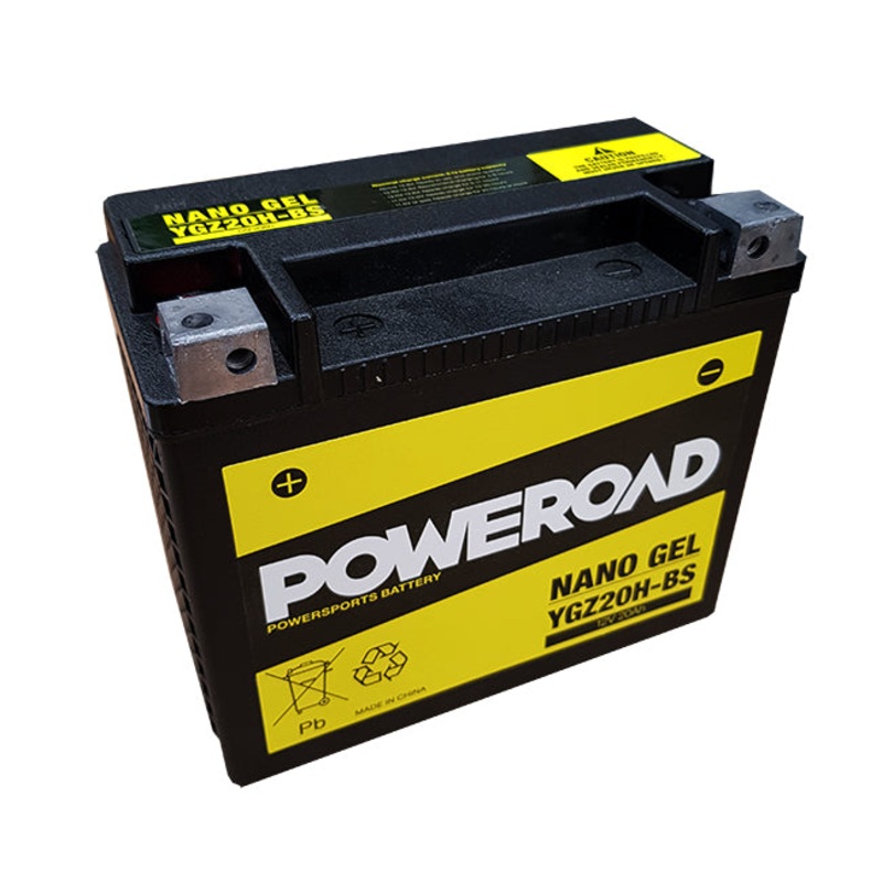 YGZ20H-BS Non-DG Nano Gel Battery Poweroad (CYGZ20HBS)
