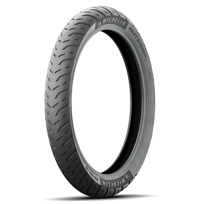 100/80-17 Bias 52S Pilot Street 2 Tyre TL Front/Rear Michelin (M1710080PS2)