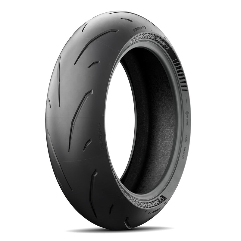 *160/60-17 ZR Radial 69W Power GP2 Tyre TL Rear Michelin (M1716060PGP2R)