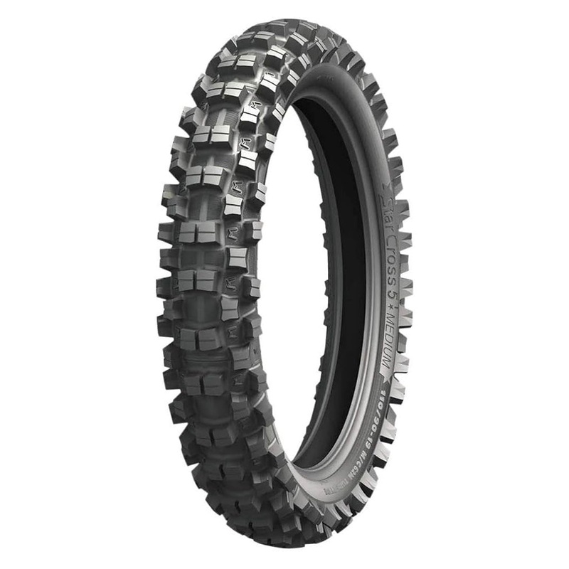 90/100-14 Bias 49M StarCross 5 Medium Tyre NHS TT Rear Michelin (M1490100SC5MEDR)