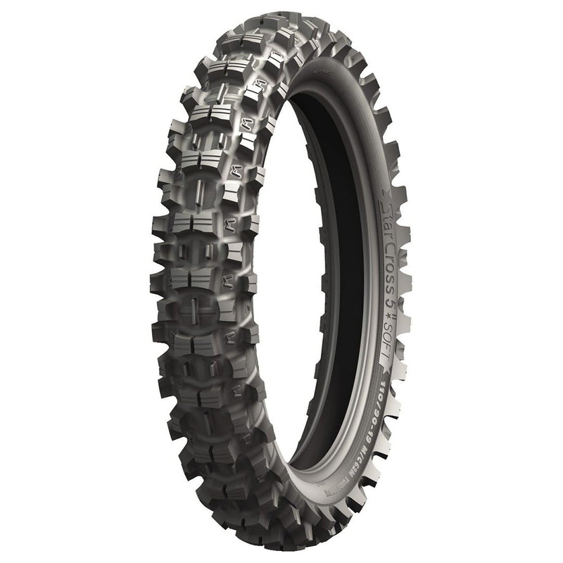 90/100-14 Bias 49M StarCross 5 Soft Tyre NHS TT Rear Michelin (M1490100SC5SOFTR)