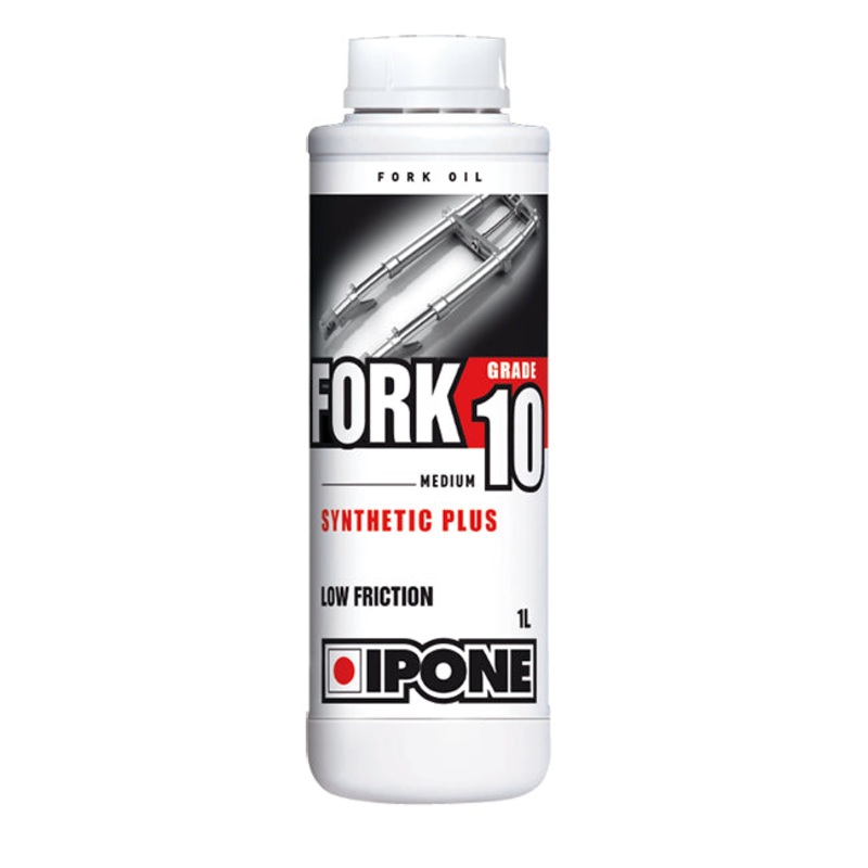 1L 10w Fork Medium - Semi Synthetic Plus Fork Oil IPONE (800213)