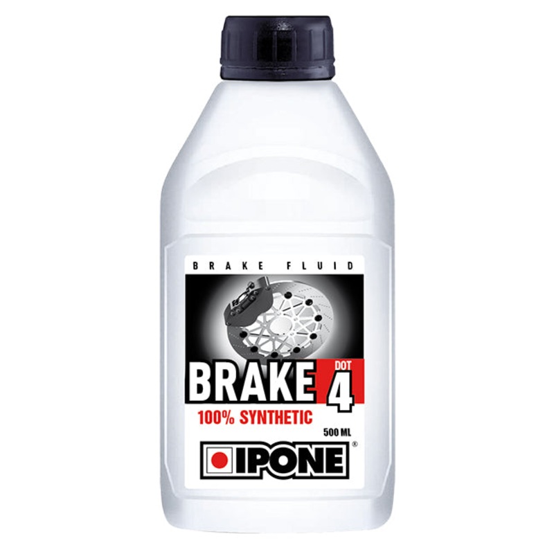 500ml DOT 4 Brake Fluid (270deg dry boil point) 100% Synthetic IPONE (800312)