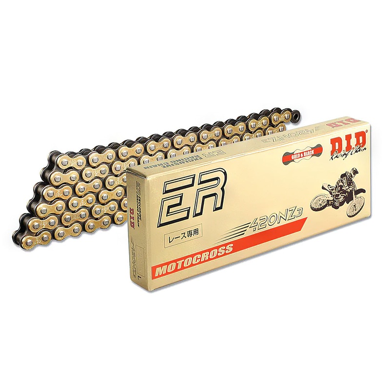 420NZ3 x 120 G&B Race chain w/ RJ clip link DID (420NZ120G)