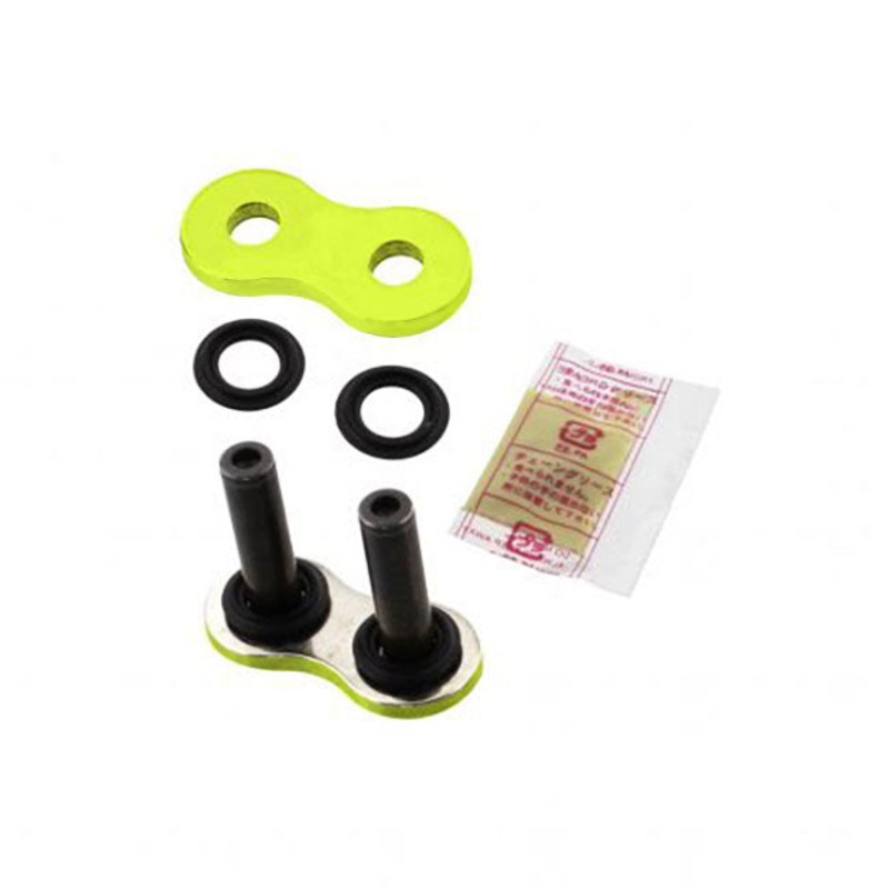 525VR46 ZJ rivet Link (Fluro Yellow) DID (525VR46ZJ)