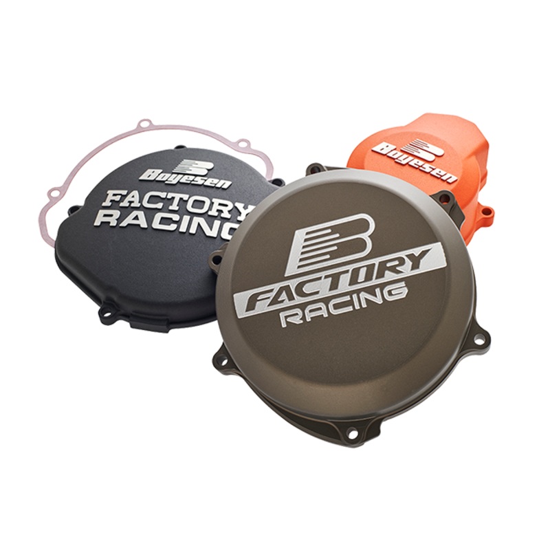 CR250 02-07 Clutch Cover Magnesium Boyesen (BRCC-02AM)