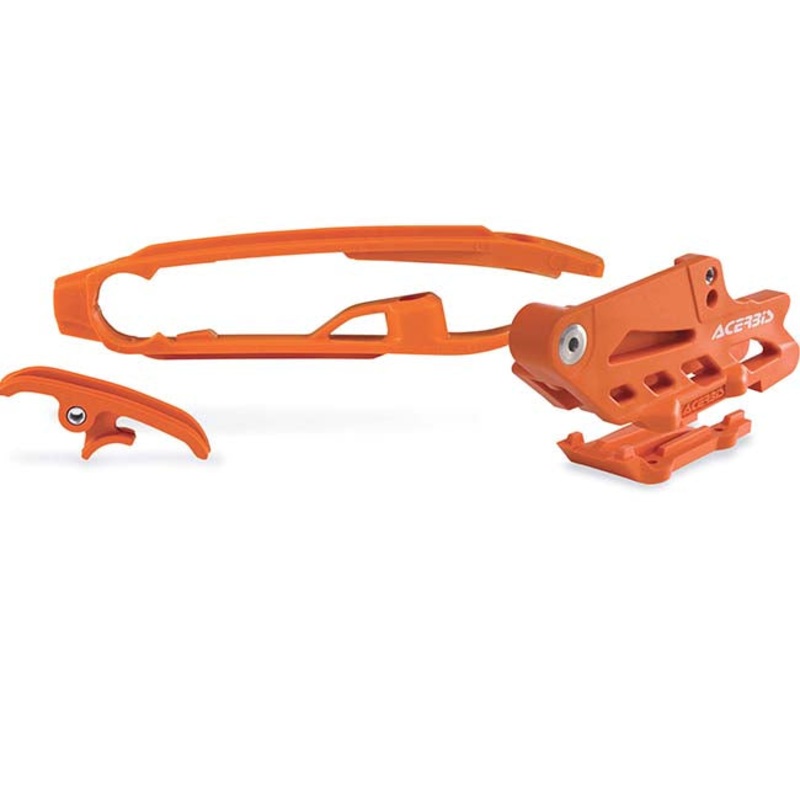 Chain Guide & Slider Kit Orange KTM Acerbis (16856.010)