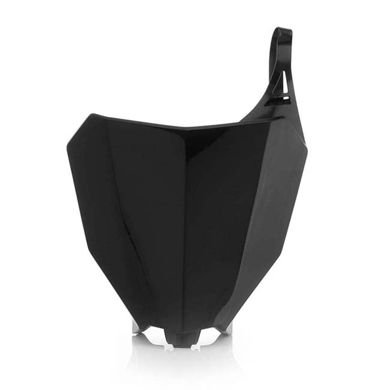 Front No. Plate Black CRF250/450R 18/17-18-CRF450RX 17/18 Acerbis (22380.090)