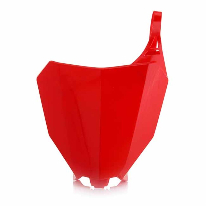 Front No. Plate Red CRF250/450R 18/17-18-CRF450RX 17/18 Acerbis (22380.110)