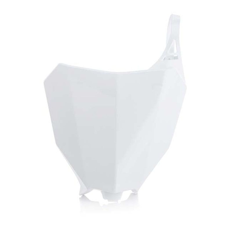 Front No. Plate White CRF250/450R 18/17-18-CRF450RX 17/18 Acerbis (22380.030)