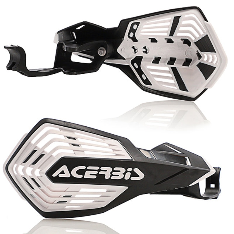 K Future HH Handguard Black/Whitet Honda Acerbis (24662.315)
