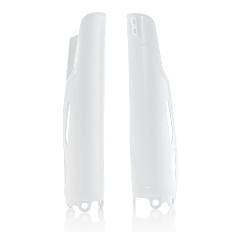 Lower Fork Covers White Honda CRF Acerbis (23607.030)
