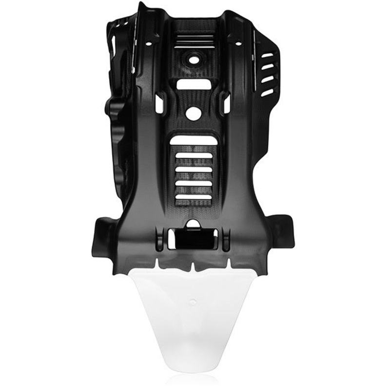 Skid Plate Black/White KTM/Husq. Gas Gas 21/23 Acerbis (24022.315)