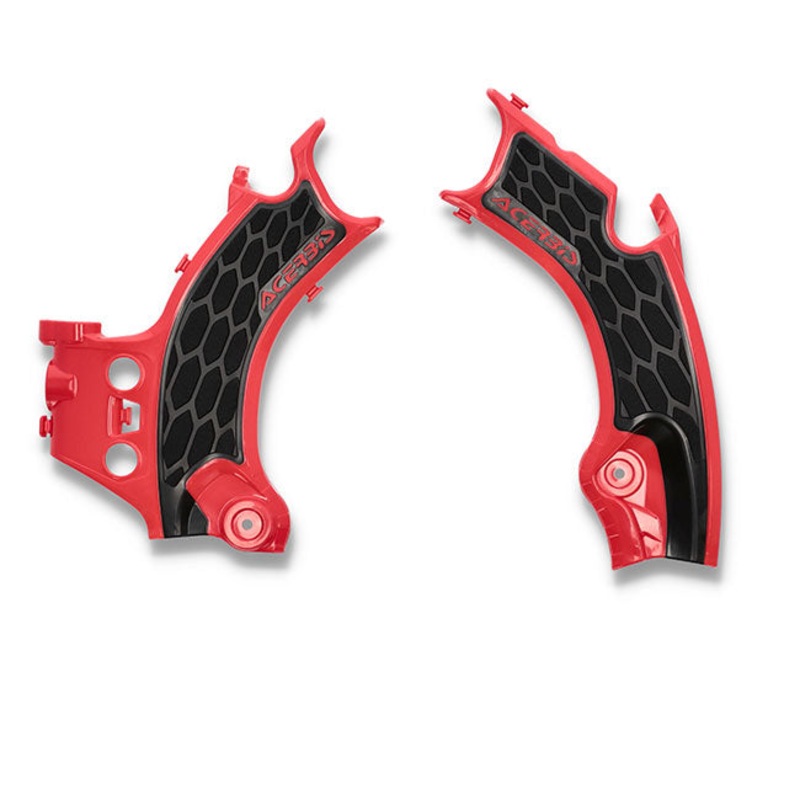 X-Grip Frame Guards Red/Black CRF250/450R/RX Acerbis (24715.349)