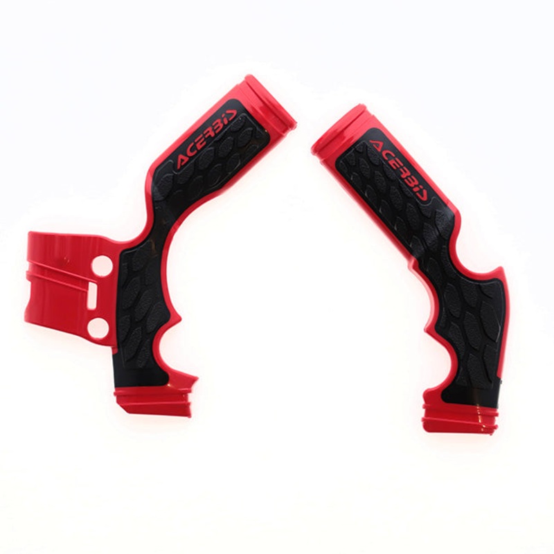 X-Grip Frame Guards Red/Black Gas Gas MC65 21-23 Acerbis (22896.349)