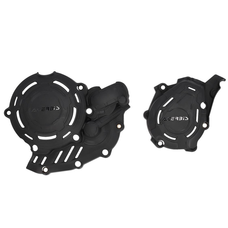 X-Power Engine Case Cover Kit Black KTM/Gas Gas/Husq. Acerbis (25442.090)