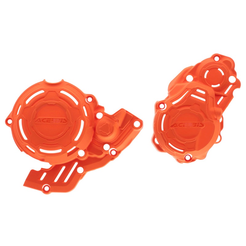 X-Power Engine Case Cover Kit Orange-016 KTM Acerbis (25986.011.016)