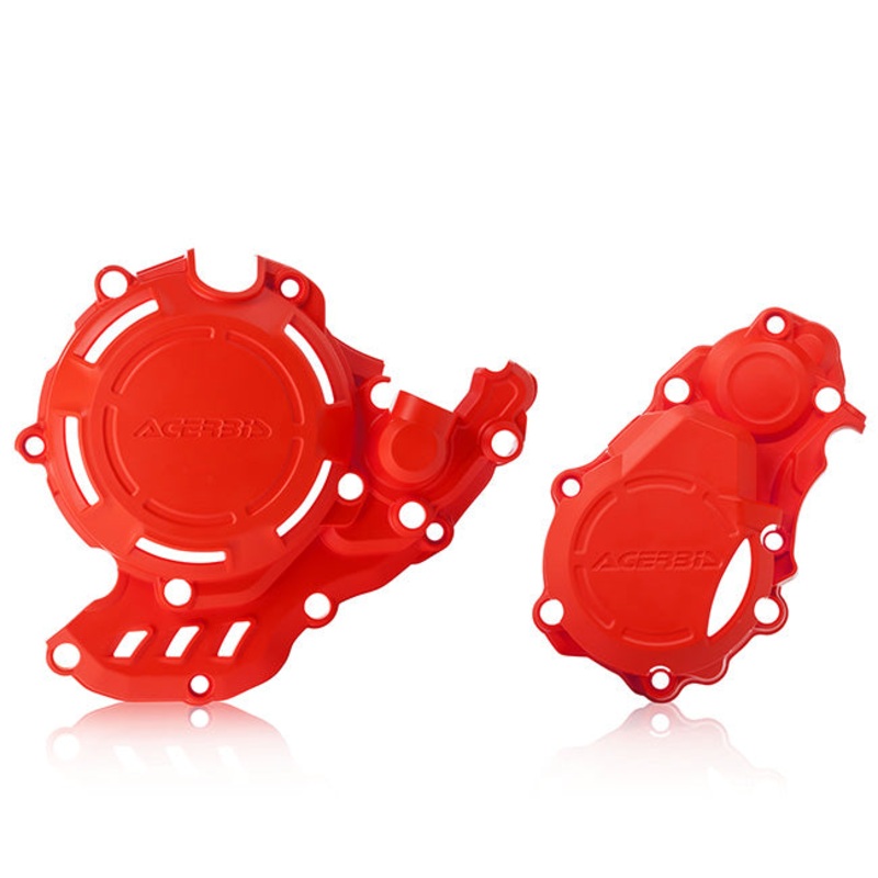 X-Power Engine Case Cover Kit Red Gas Gas Acerbis (23573.110)
