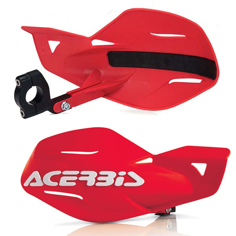 MX Uniko Handguard Red (universal with mount kit) Acerbis (8159.110)