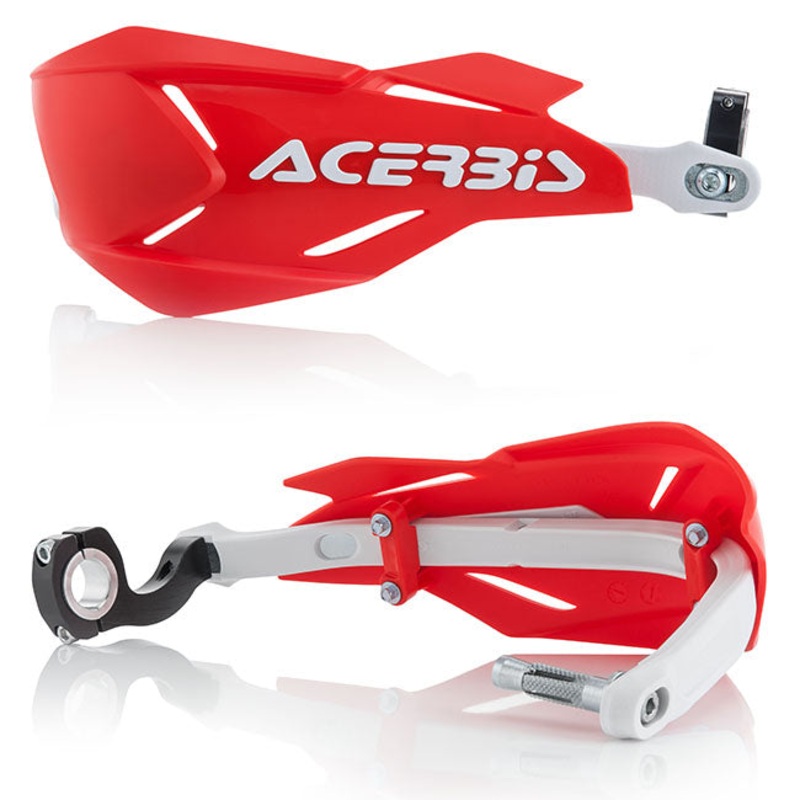 X-Factory Handguard Red/ White Acerbis (22397.343)