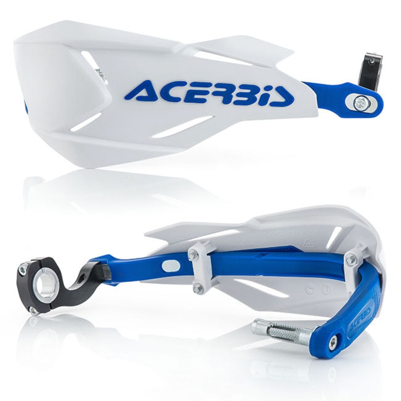 X-Factory handguard White/ Blue Acerbis (22397.232)