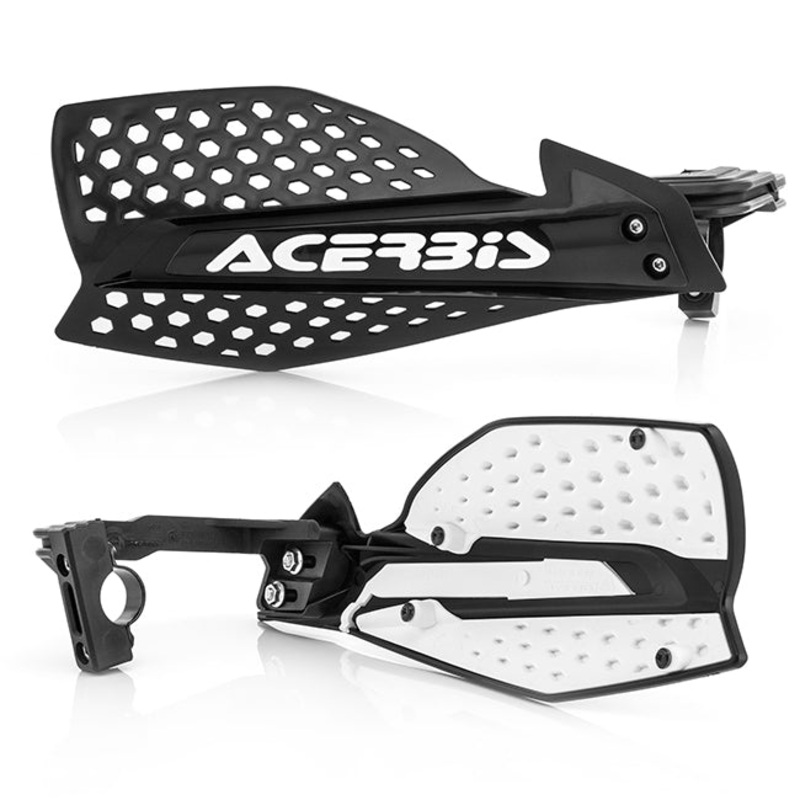 X-Ultimate handguard Black/White Acerbis (22115.315)