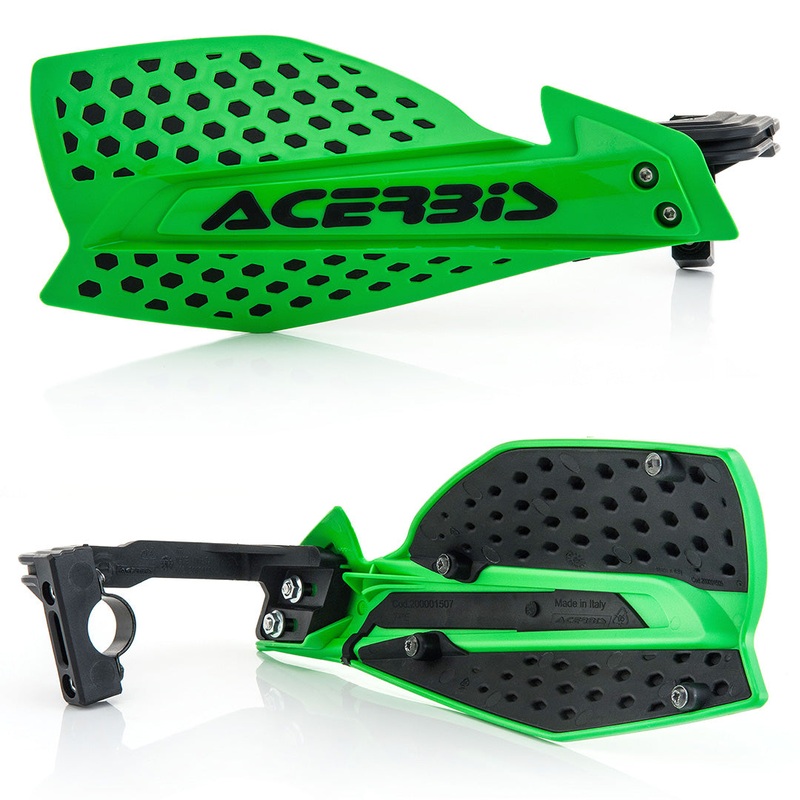 X-Ultimate handguard Green/Black Acerbis (22115.377)