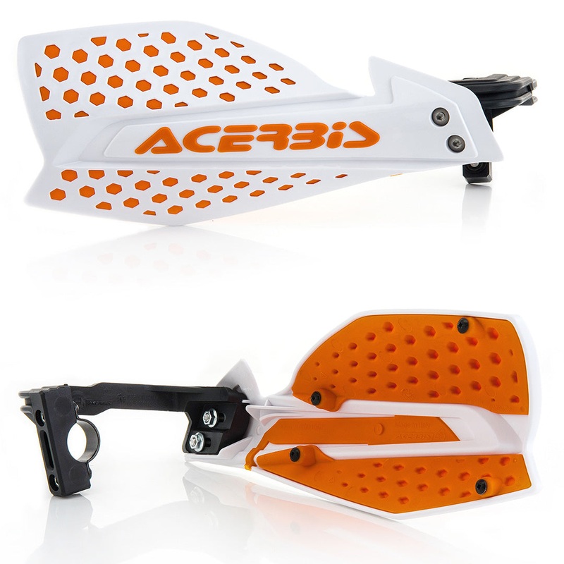 X-Ultimate handguard White/Orange Acerbis (22115.229)