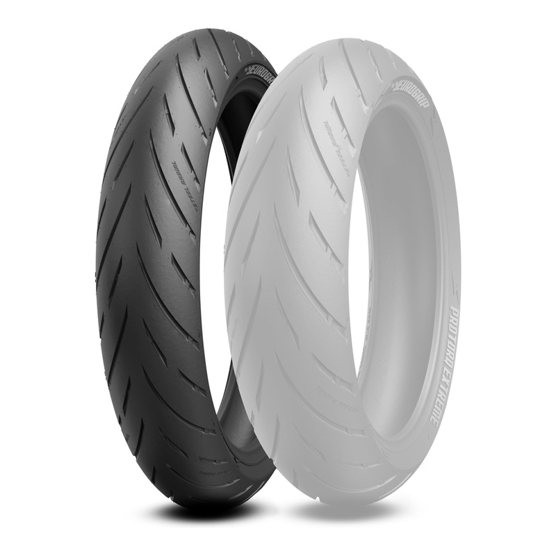 Eurogrip Protorq Extreme 110/70ZR17 Front Tubeless Tyre (54W Rating)