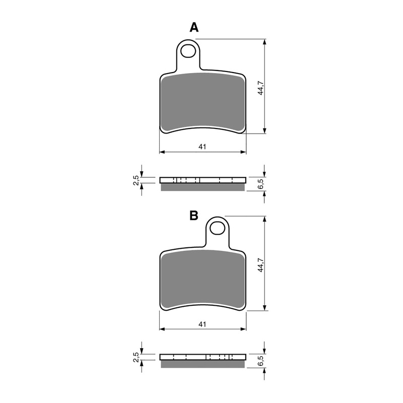 GOLDfren Brake Pads GF228 - K5