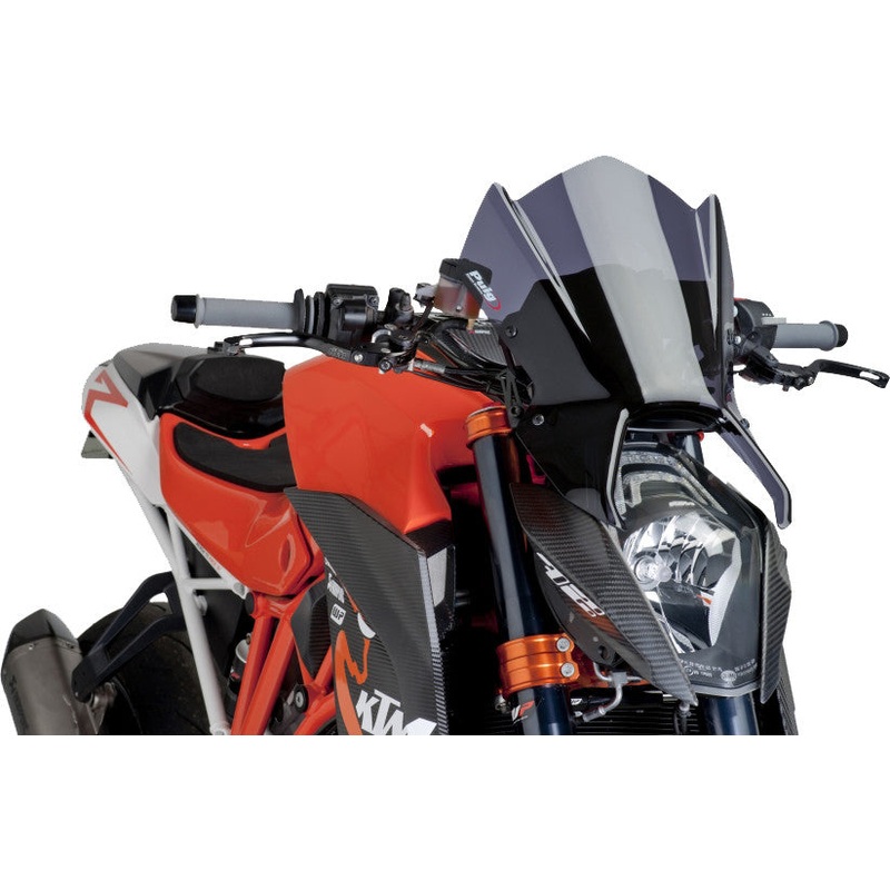 PUIG WINDSCREEN NAKED NEW GEN SPORT DARK SMOKE 7014F