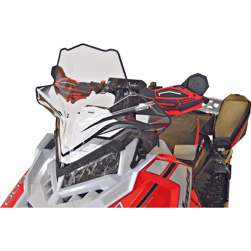 POWERMADD AXYS MID CLEAR WINDSHIELD 11630