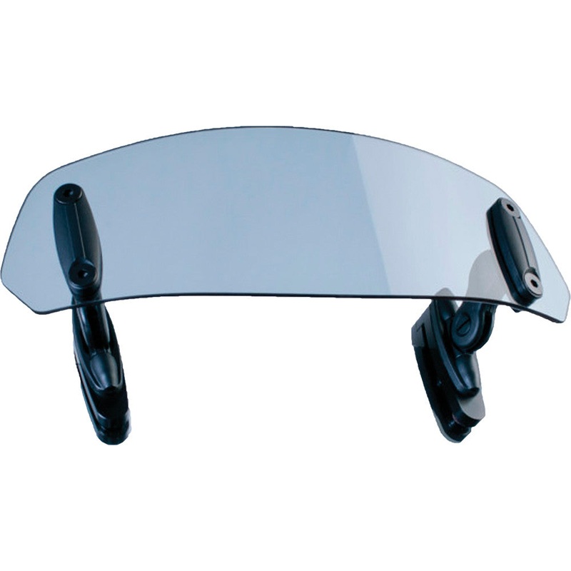 PUIG WINDSCREEN CLIP-ON VISOR CLEAR 250X100MM 6320W