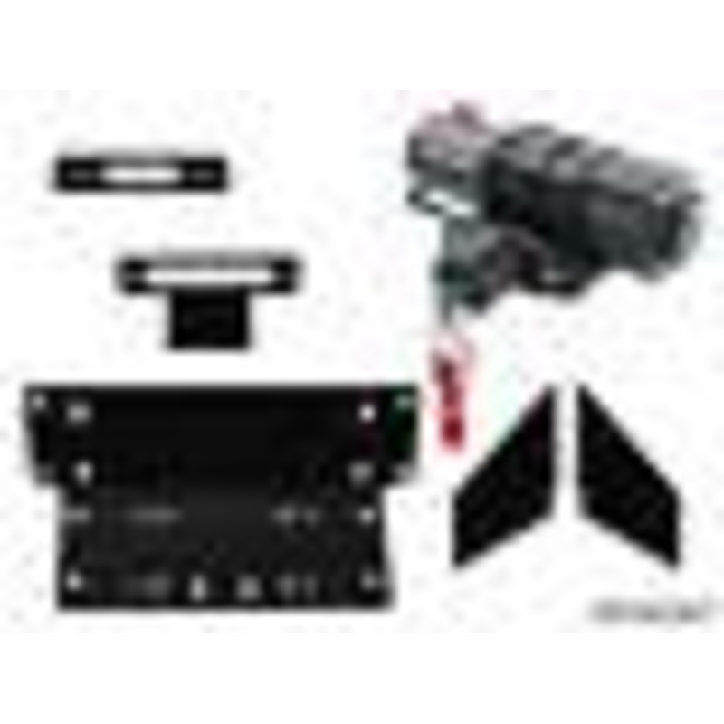 SuperATV 3500 lb. Winch & Mounting Plate for Kawasaki Teryx 800 / 4 (2014+)