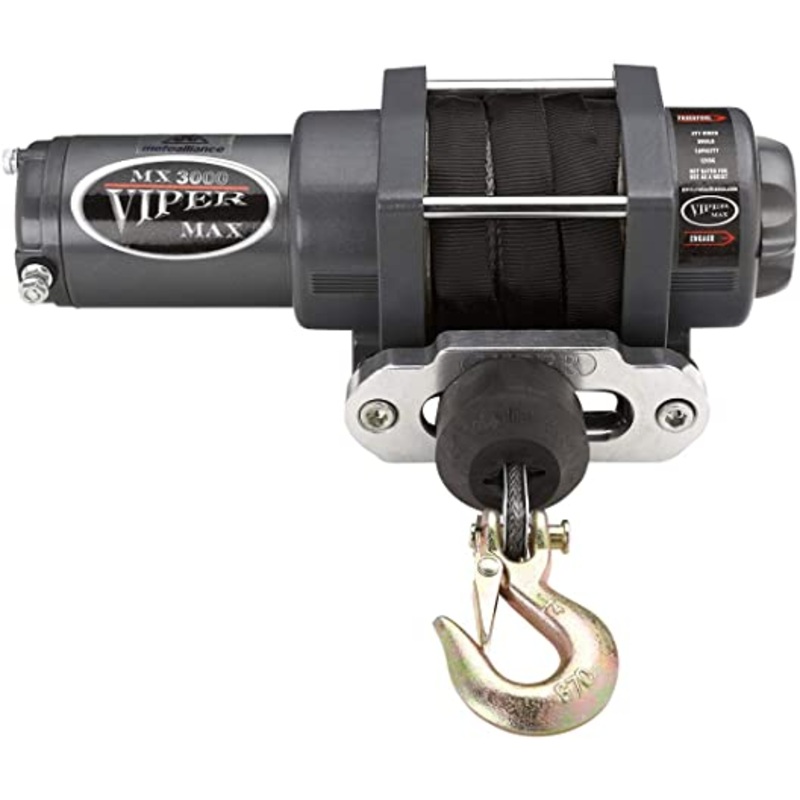 Viper Max ATV/UTV 3000LB Winch Synthetic Rope