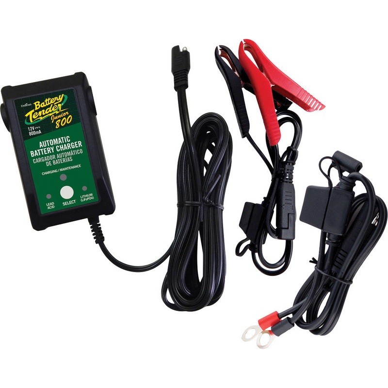 BATTERY TENDER JUNIOR SELECTABLE 12V CHARGER 022-0199-DL-WH