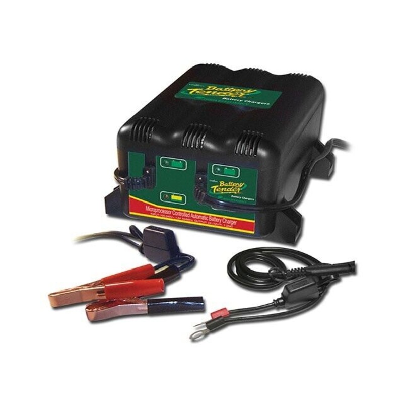 BATTERY TENDER MULTIPLE BANK PLUS 2-STATION 022-0165-DL-WH
